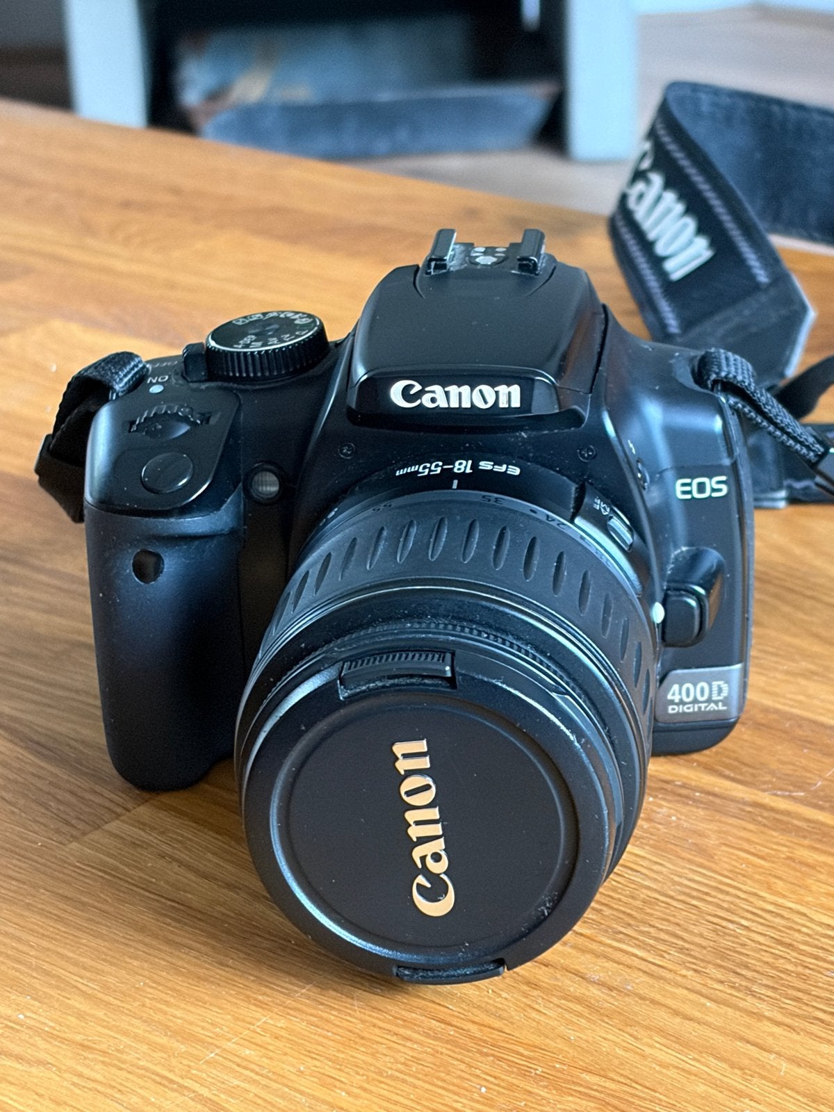 Canon EOS 400D Spiegelreflexcamera met EF-S 18-55mm lens, Audio, Tv en Foto, Fotocamera's Digitaal, Gebruikt, Spiegelreflex, Canon
