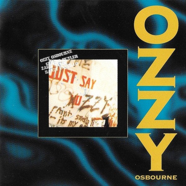 Ozzy Osbourne - Just Say Ozzy CD (Live EP), EP, Ophalen of Verzenden, Inclusief boekje, Heavy metal