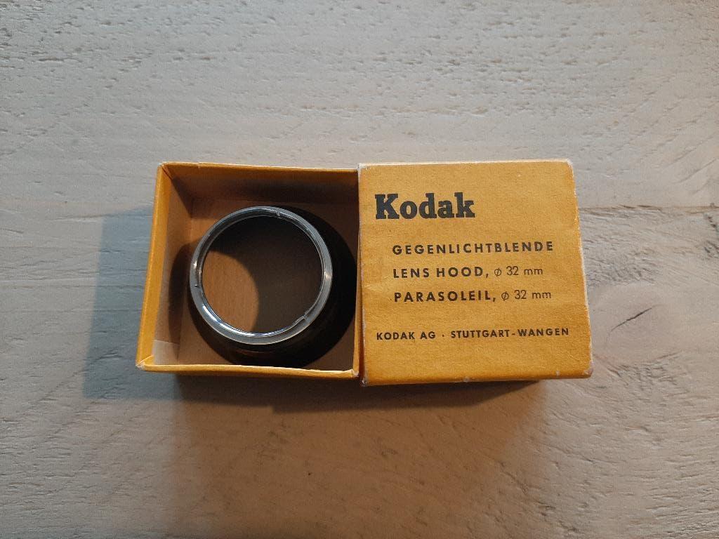 Zonnekap voor Kodak Retina nieuw in doos, Audio, Tv en Foto, Fotocamera's Analoog, Ophalen of Verzenden, Nieuw, Compact, Kodak