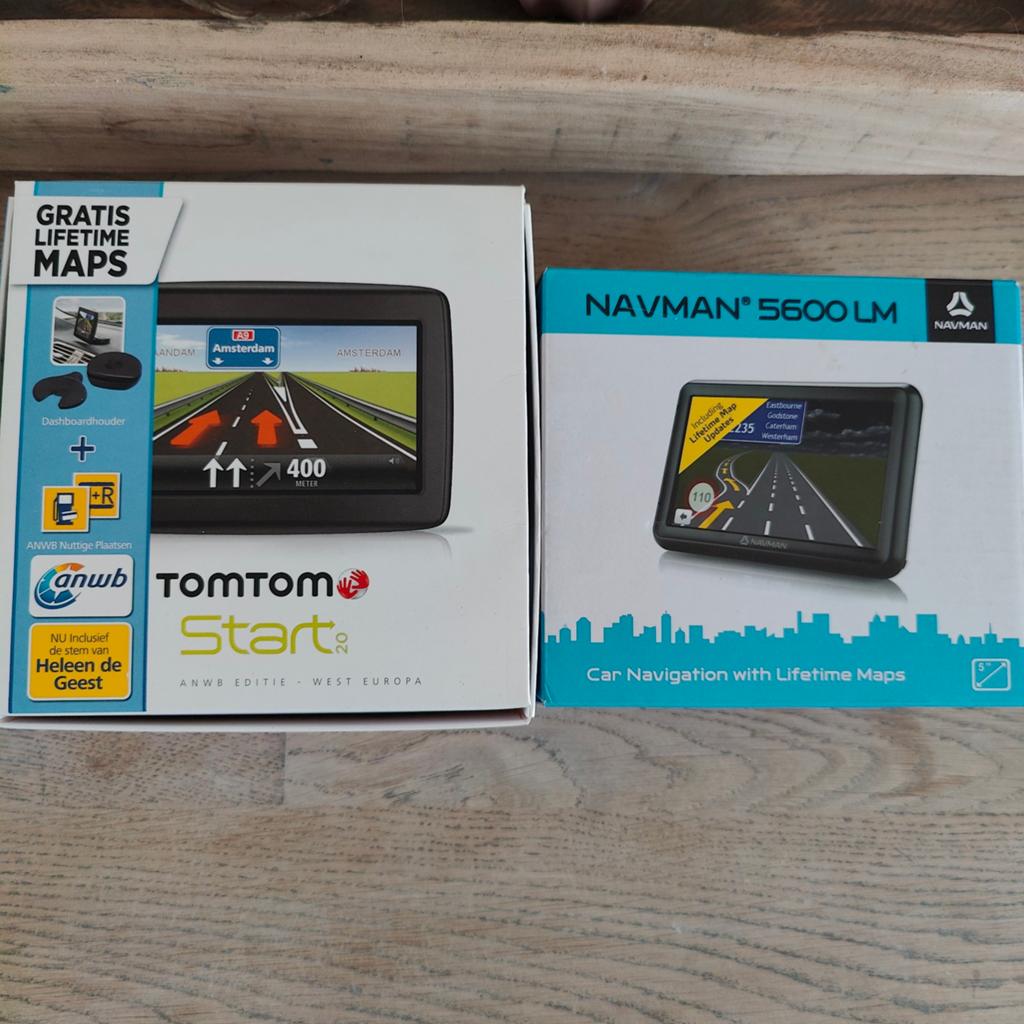 TomTom Start & Navman 5600LM navigatiesystemen, Ophalen of Verzenden, Zo goed als nieuw