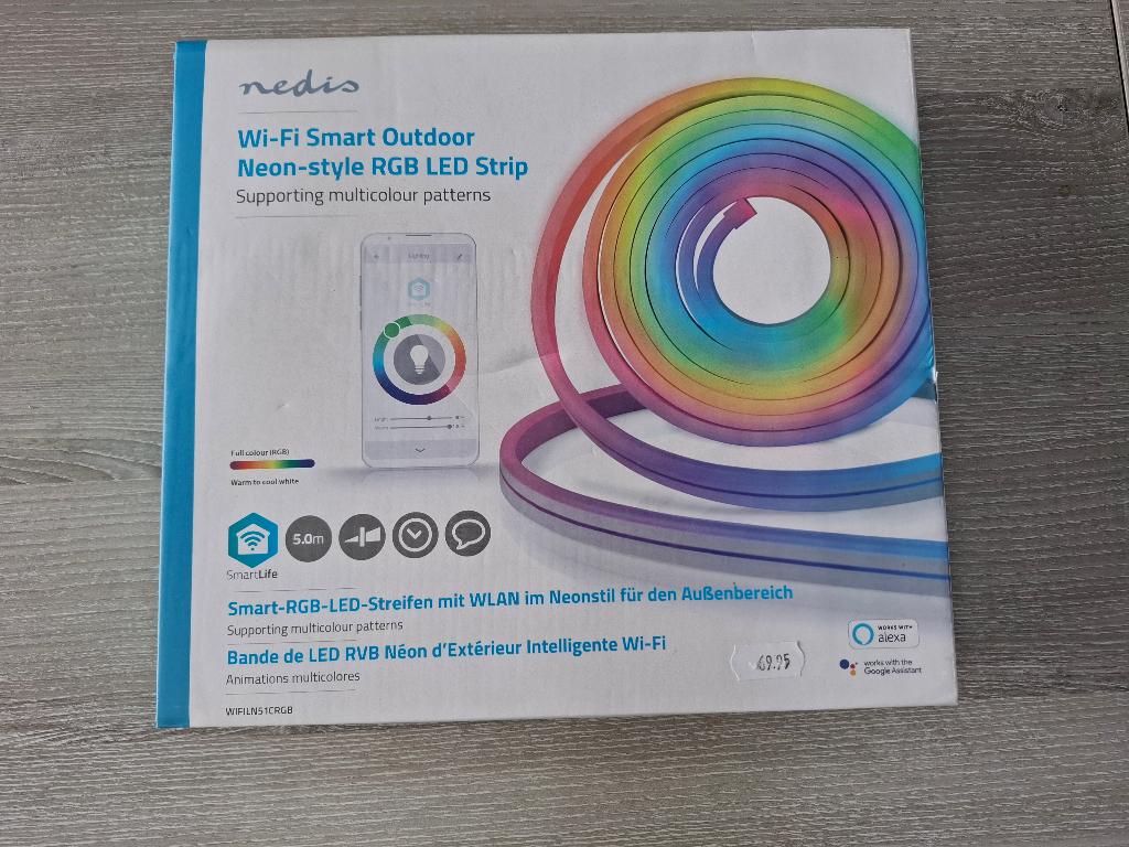 Neon style rgb led strip - 5 meter controller, Ophalen, Nieuw, Licht, Kleur