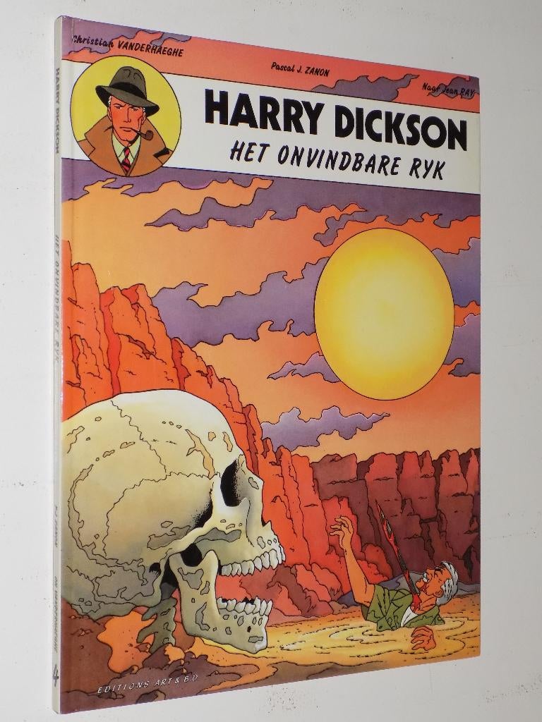 Harry Dickson - 04_HC_Het onvindbare ryk, Eén stripboek, Ophalen of Verzenden, Gelezen