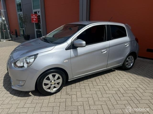 Mitsubishi Space Star 1.0 Bright-AIRCO-KM NAP-APK 03-2027, Voorwielaandrijving, Stof, Gebruikt, Start-stop-systeem