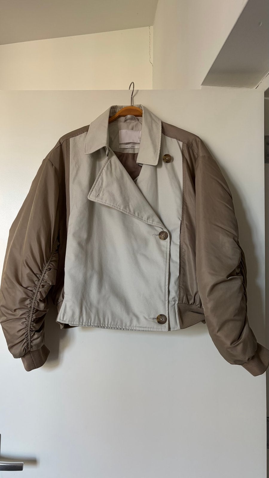 YAYA Women Bomberjack Maat 40, Ophalen of Verzenden, Zo goed als nieuw, Maat 38/40 (M), Beige