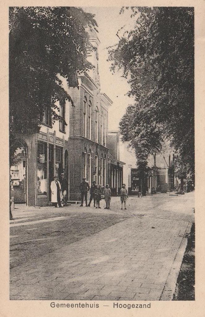 Hoogezand, Verzamelen, Ophalen of Verzenden, 1920 tot 1940, Gelopen, Groningen