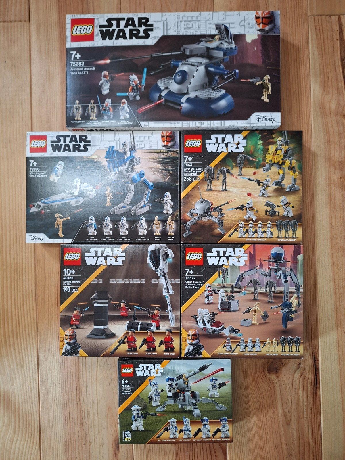 Verschillende lego star wars/ clone wars sets, Star Wars, Lego, Nieuw, Ophalen of Verzenden
