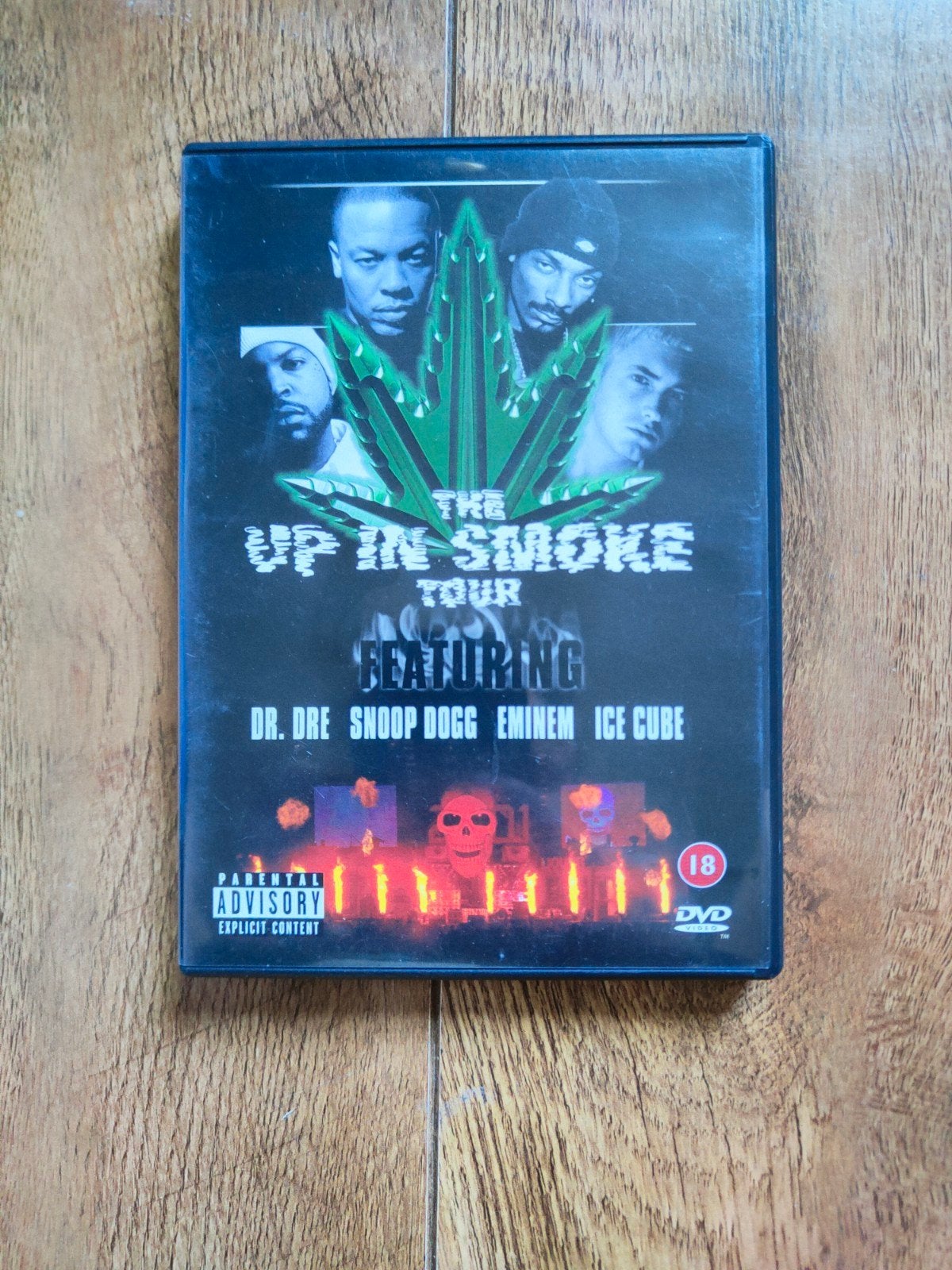 Dvd the up in Smoke Tour Dr.Dre|Snoop Dogg|Eminem|Ice Cube, Alle leeftijden, Ophalen of Verzenden, Zo goed als nieuw