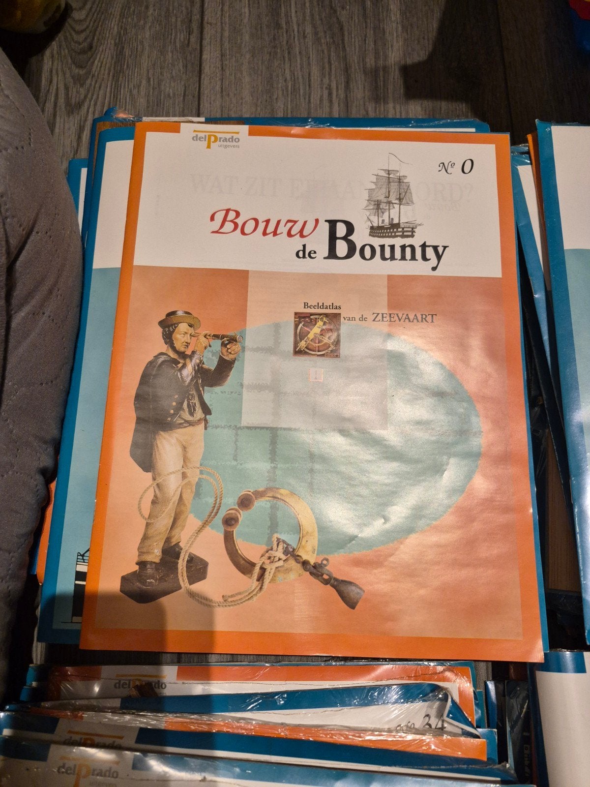 Del Prado Bouw de Bounty - Complete Serie (1 t/m 100), Ophalen of Verzenden, Nieuw, 1:32 tot 1:50, Overige merken