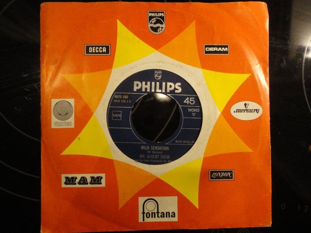 Mr. Albert Show / Wild sensation NL 1970, Gebruikt, Originele persing, 7 inch, Single