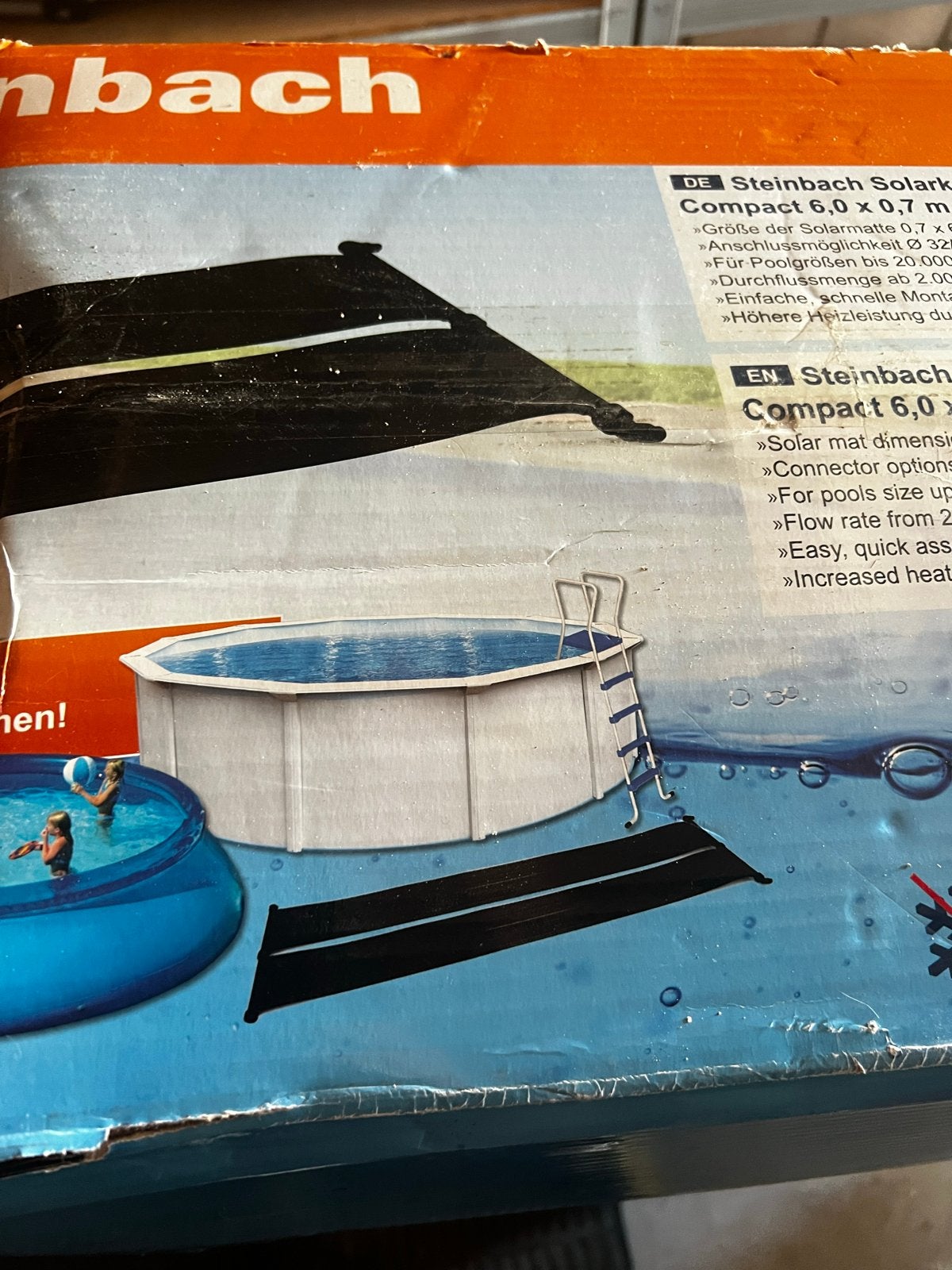 Steinbach Compact 6.0 Solar Collector voor Zwembad, Minder dan 80 cm, Overige typen, Nieuw, Ophalen of Verzenden