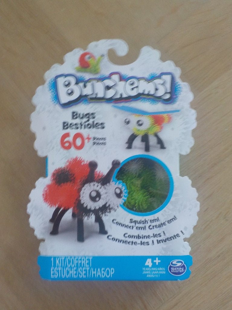 Nieuw! Bunchems! 60+ Bugs Bestioles 4+, Ophalen of Verzenden, Nieuw, Bouwen