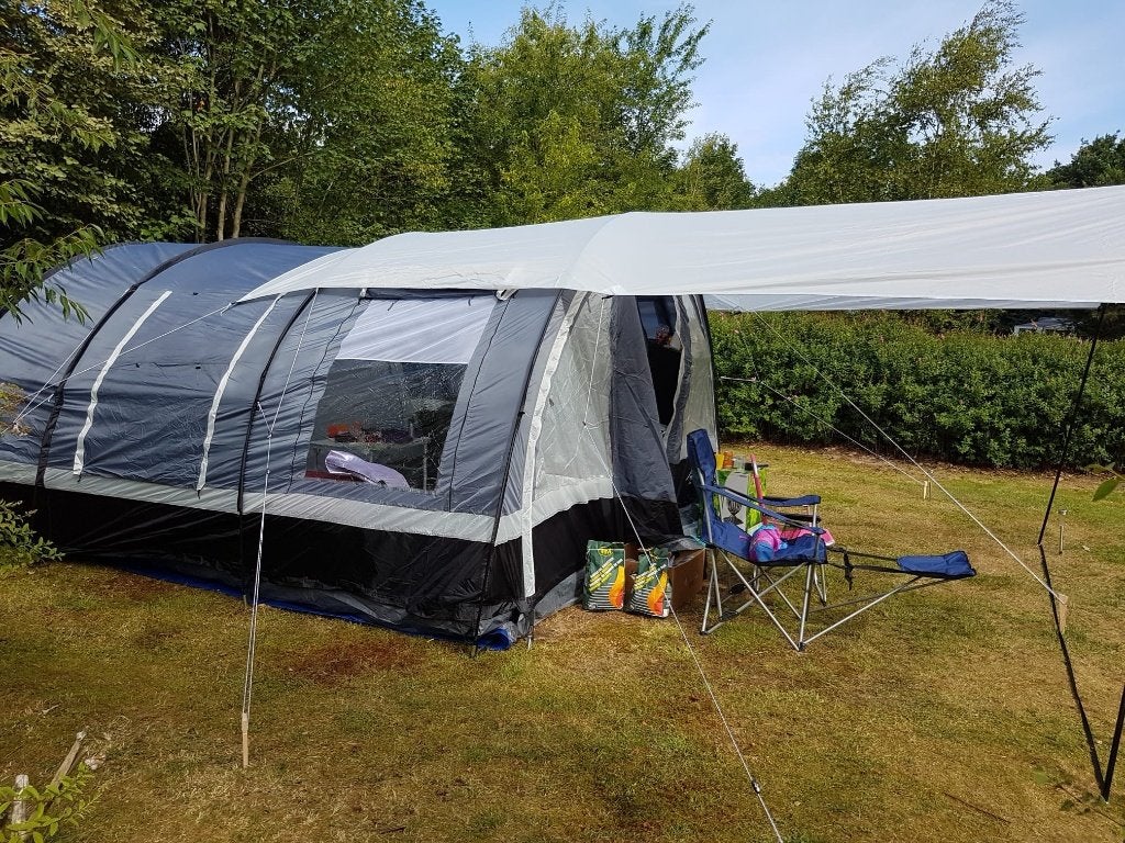 Lugano 6 Plus tunneltent met luifel, Ophalen, Nieuw, Tot en met 6