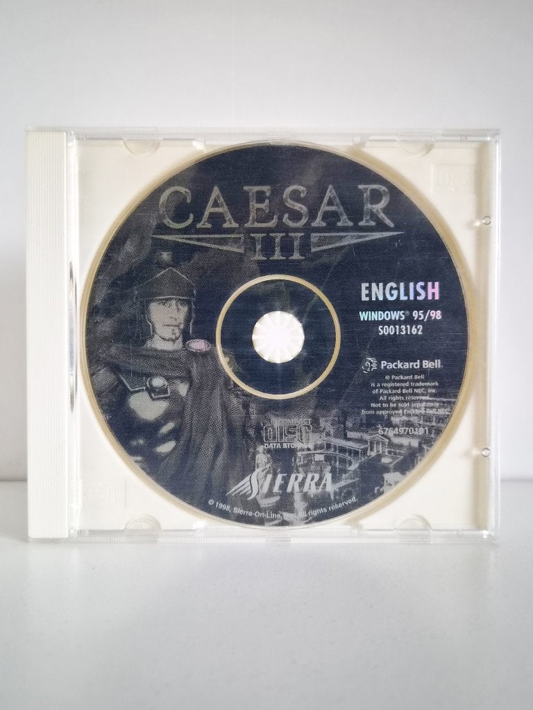 Caesar III - PC cd-rom, 1 speler, Ophalen of Verzenden, Zo goed als nieuw, Strategie en Constructie