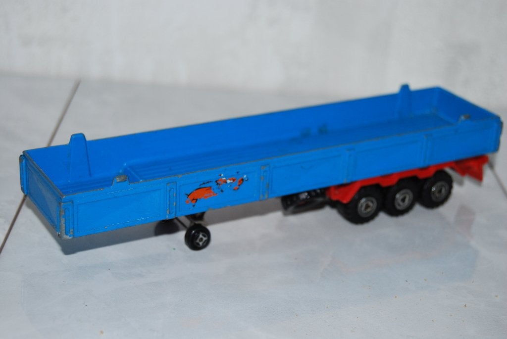 Majorette Trailer, Ophalen of Verzenden, Gebruikt, Bus of Vrachtwagen, Majorette