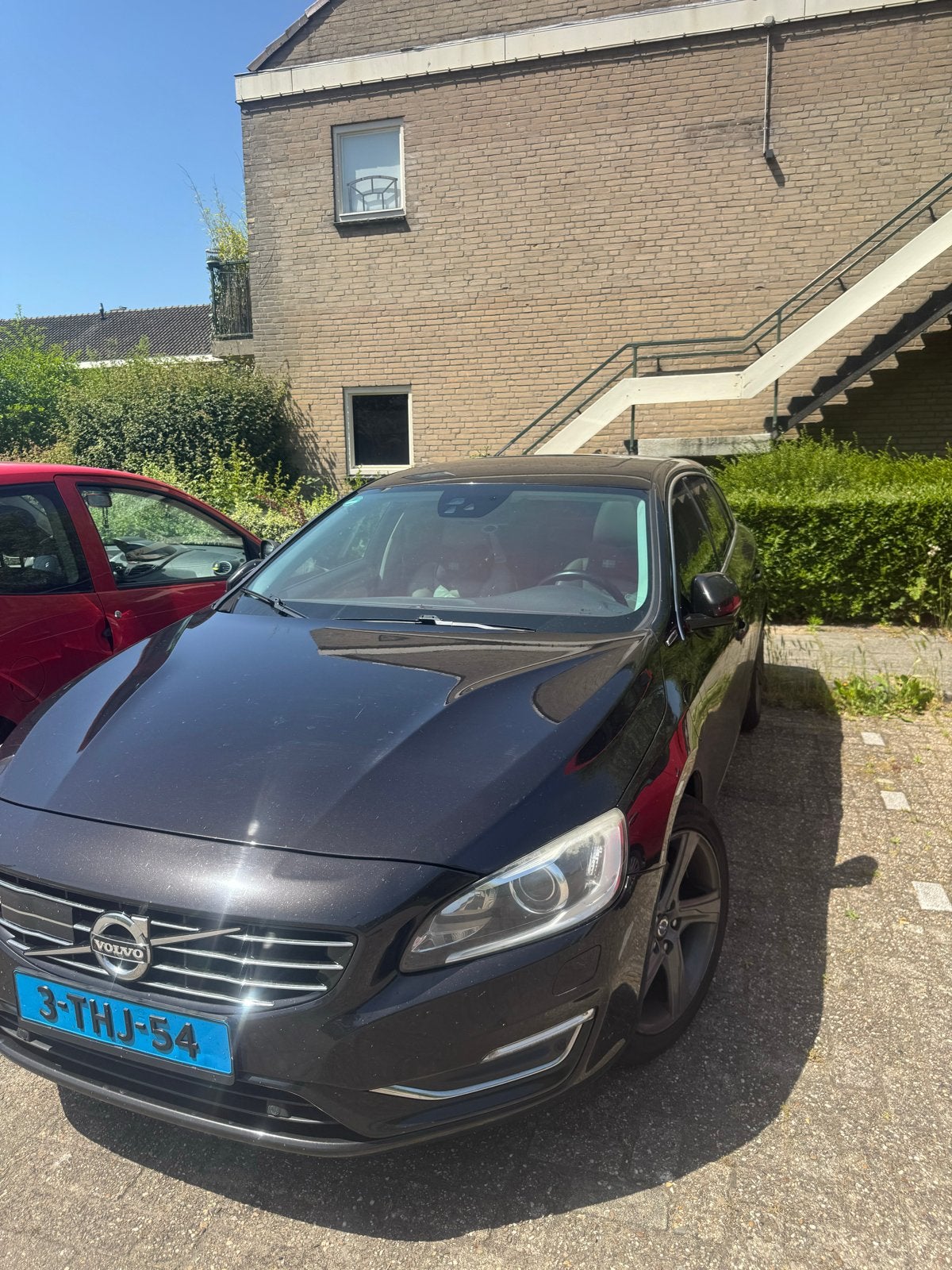 Volvo V60 D6 215pk Plug-in Hybrid 2014 Zwart, Auto's, Volvo, Particulier, V60, Hybride Elektrisch/Diesel, Plug-in hybride, Euro 6