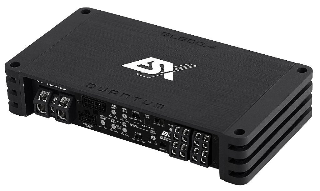 ESX Quantum QL800.4 4 kanaals versterker, Audio Design, Nieuw, Am Breilingsweg 3, 76709 Kronau, Duitsland, Ophalen of Verzenden