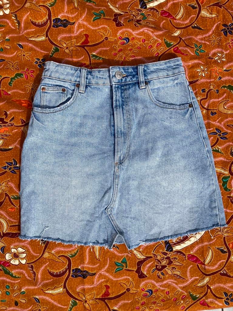 Zara Rok Spijkerrokje Jeans / Denim XS, Blauw, Zara, Ophalen of Verzenden, Zo goed als nieuw