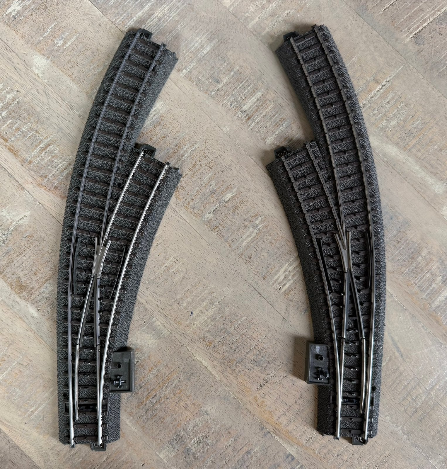 Märklin HO 24671 - 24671 C-rails set wissels digitaal, Wisselstroom, Rails, Ophalen of Verzenden, Zo goed als nieuw