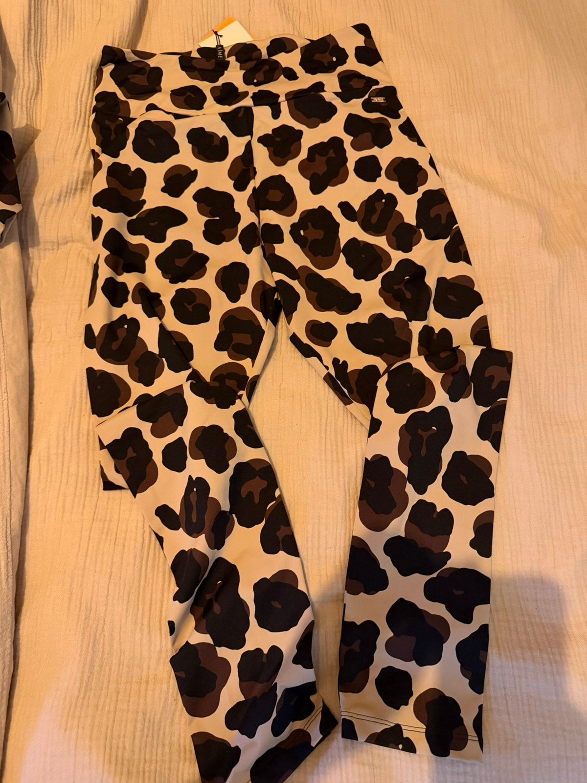 Aime panterprint legging nieuw maat l, Maat 38/40 (M), Bruin, Ophalen of Verzenden, Zo goed als nieuw
