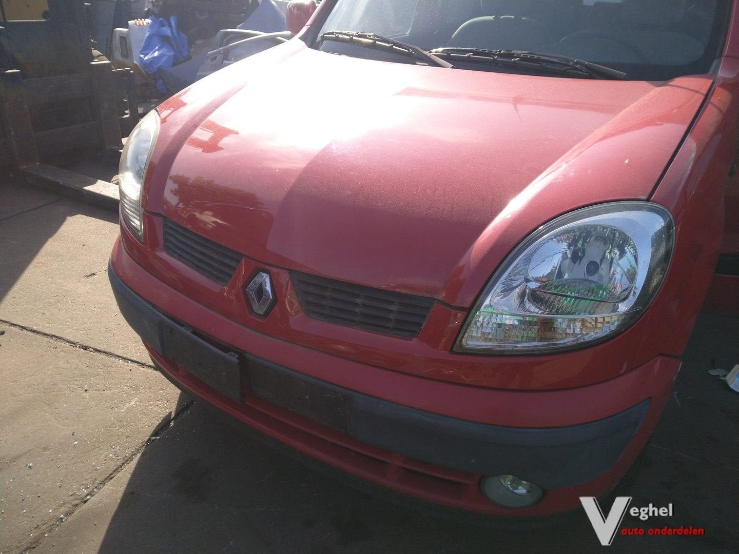 gril Renault kango 2005 rood, Gebruikt, -, -, Ophalen of Verzenden