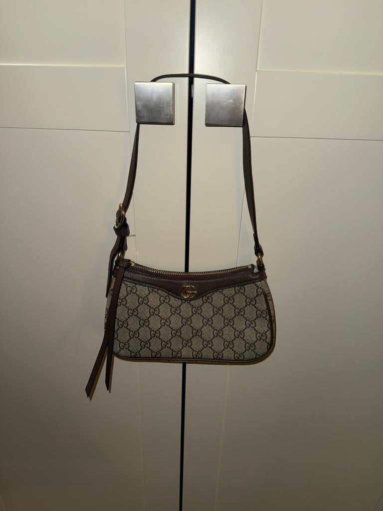 Gucci handtas, Sieraden, Tassen en Uiterlijk, Tassen | Damestassen, Ophalen of Verzenden, Zo goed als nieuw, Zwart, Handtas
