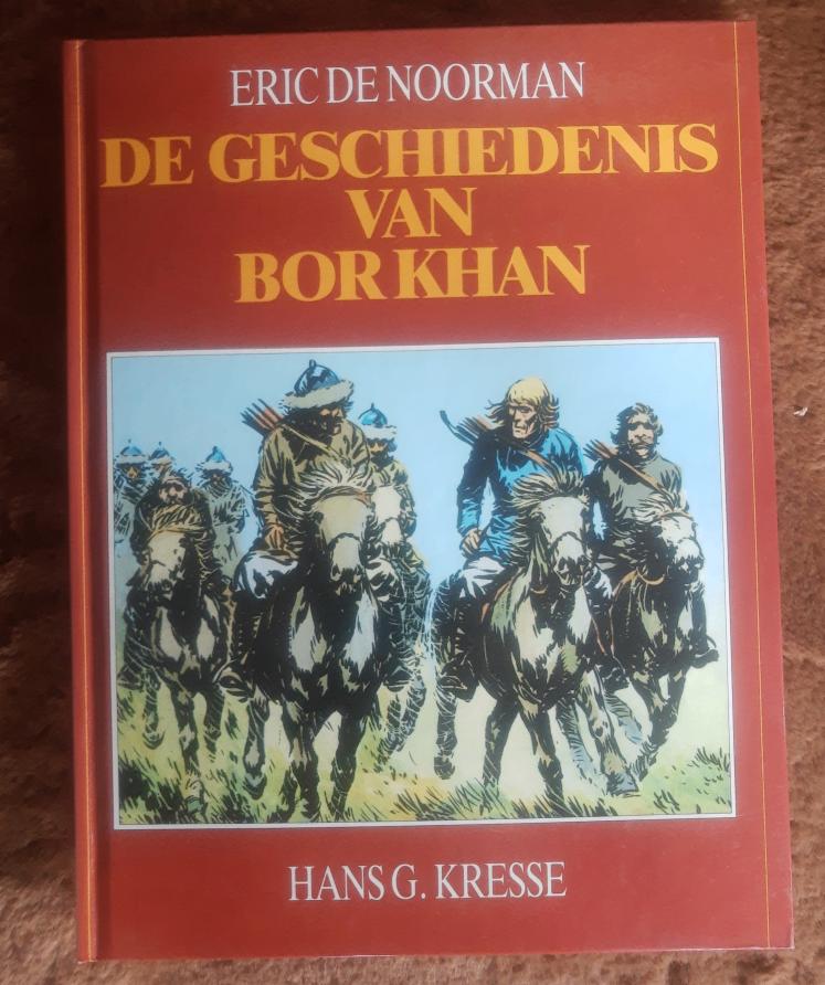 Hans  Kresse - De Geschiedenis van Bor Khan - Hardcover, Boeken, Stripboeken, Eén stripboek, Ophalen of Verzenden, Zo goed als nieuw