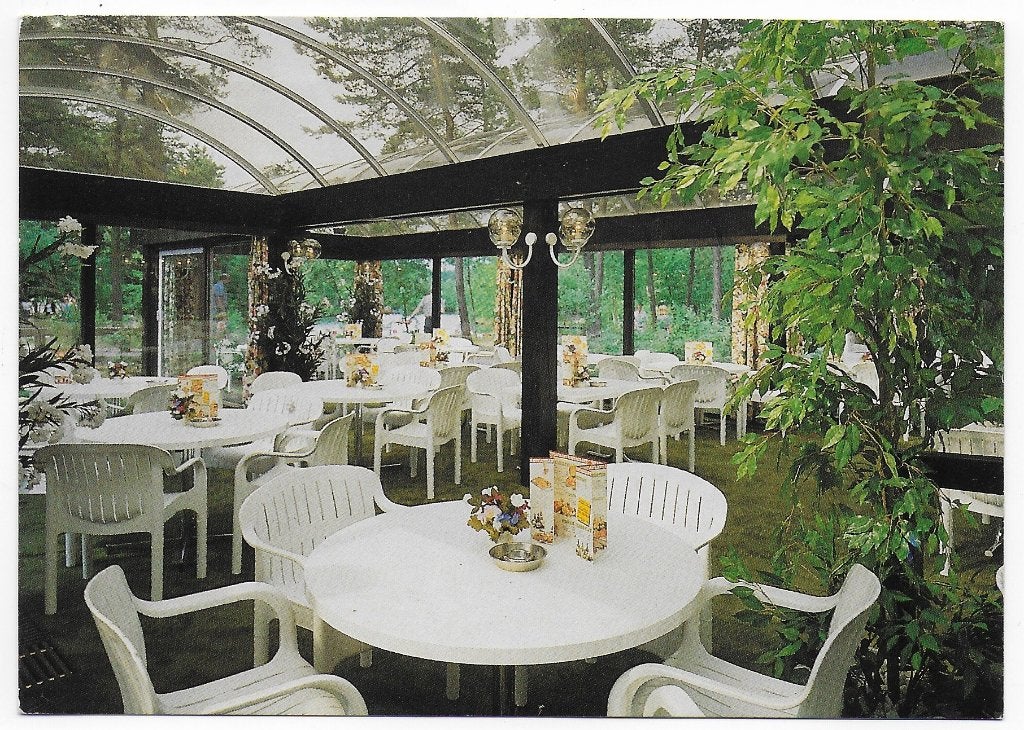 Hapert Het vennenbos Gelopen Ansichtkaart ( B6220 ), Ophalen of Verzenden, 1980 tot heden, Gelopen