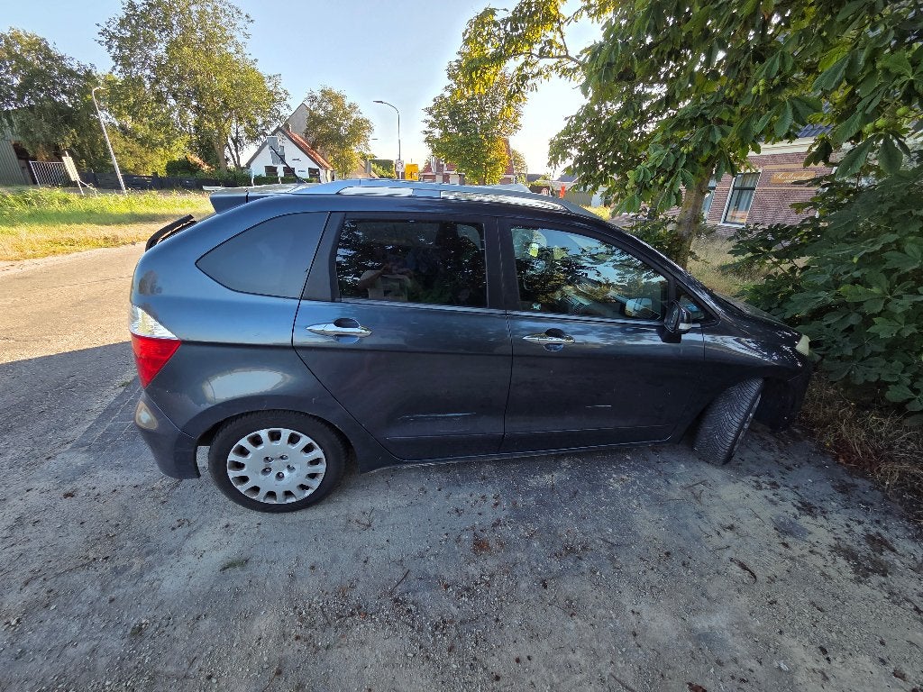 Honda FR-V 2.0 I 2005 Grijs, Voorwielaandrijving, 1998 cc, Stof, Zwart