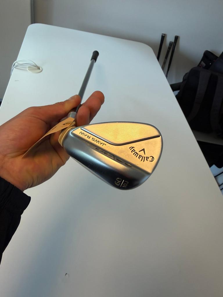 Callaway JAWS 60 graden wedge - ZGAN - Testen ok! 6W1506, -, Ophalen of Verzenden, Zo goed als nieuw, Club