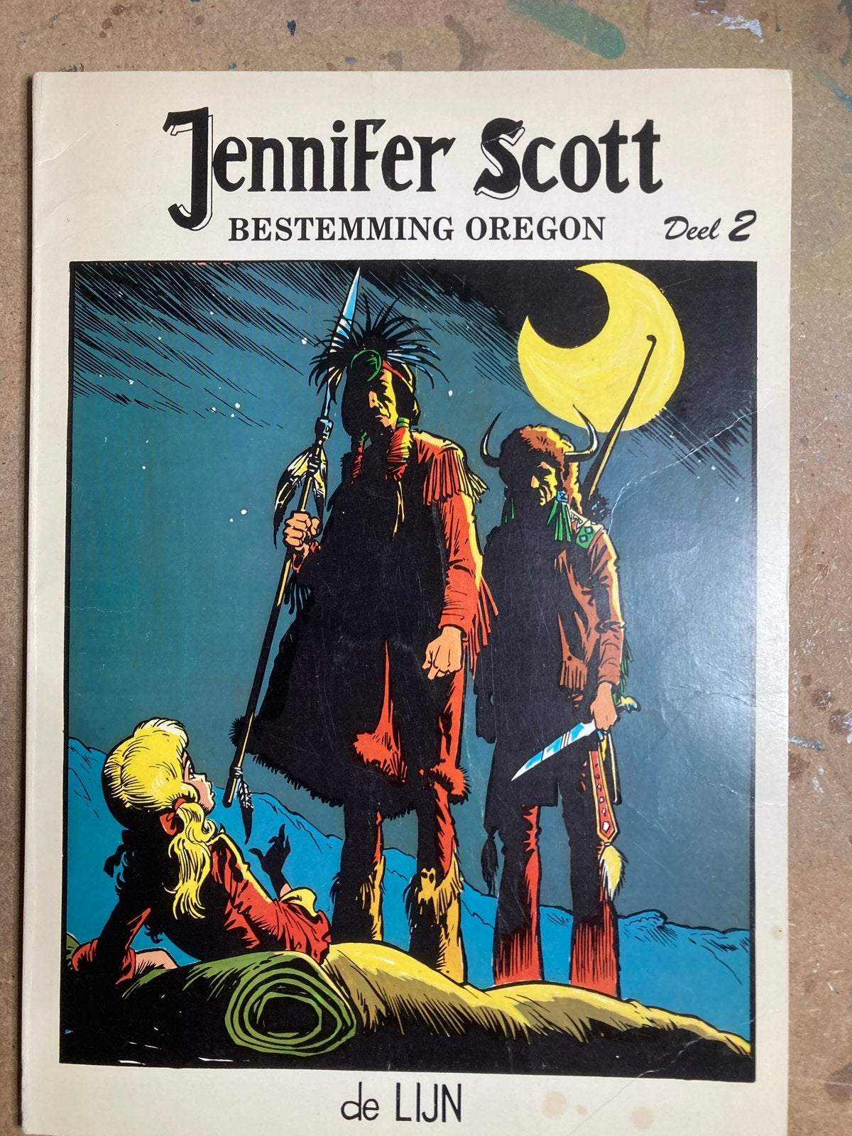 Jennifer Scott - Bestemming Oregon Deel 2 (1982), Eén stripboek, Ophalen of Verzenden, Gelezen