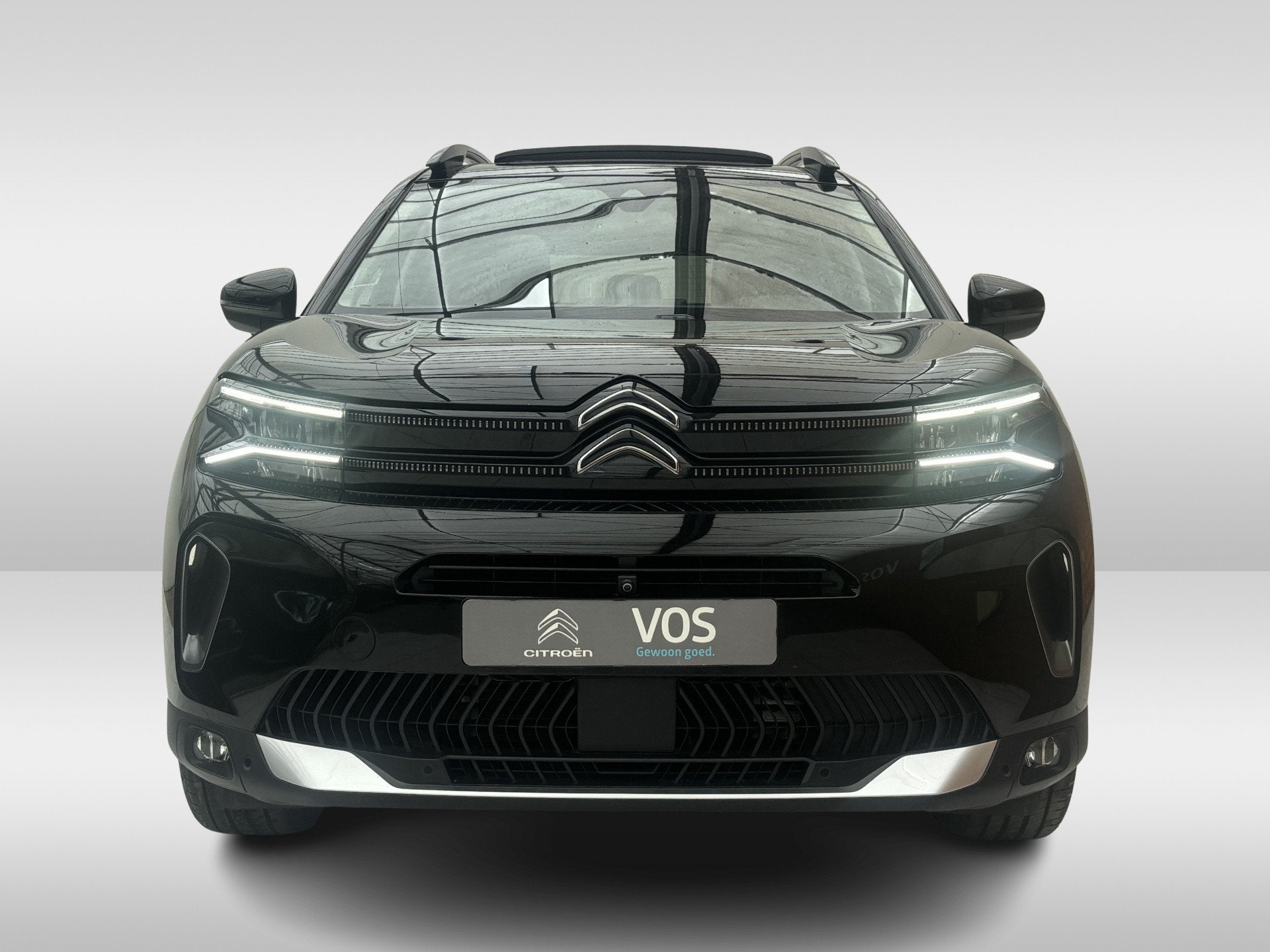 Citroën C5 Aircross Plug-in Hybrid 225pk EAT8 Automaat Max, Auto's, 12 maanden, Gebruikt, Zwart, 4 cilinders
