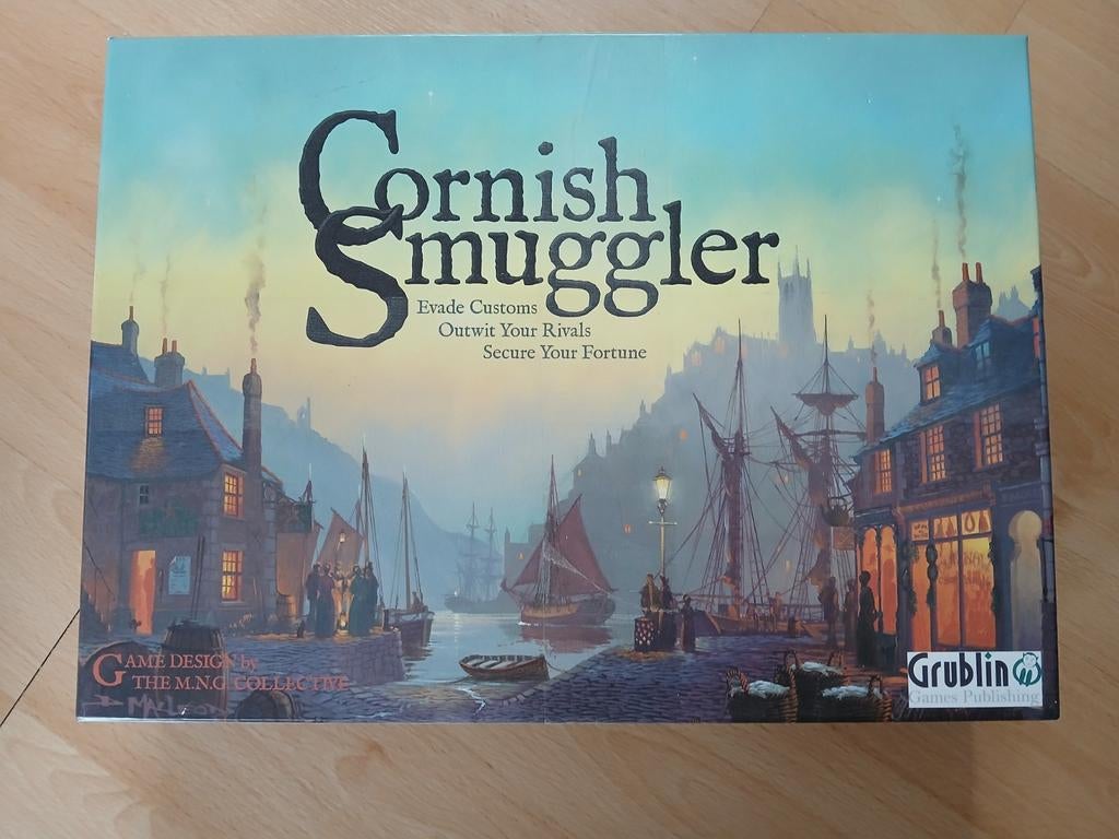 Cornish Smuggler Bordspel - Strategisch Spel, Drie of vier spelers, Ophalen of Verzenden, Zo goed als nieuw, Grublin Games Publishing