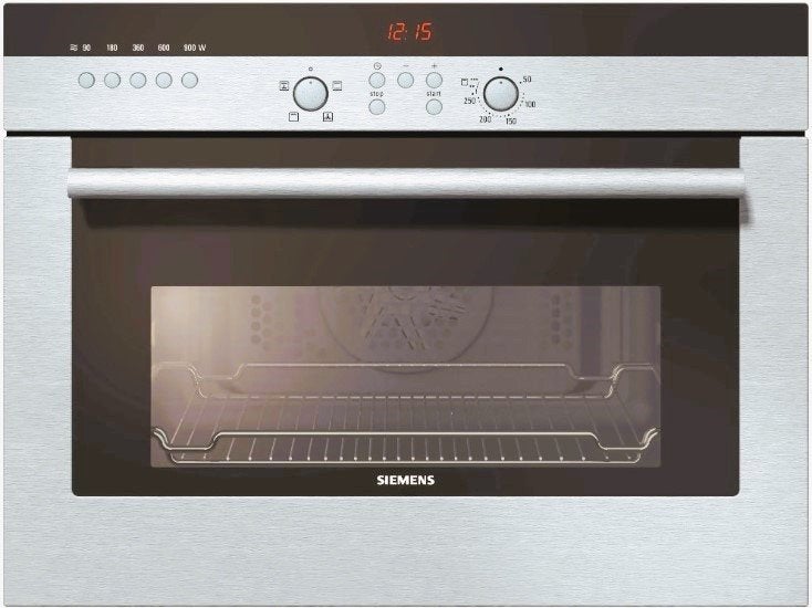 Siemens compacte inbouwoven met magnetron., Ophalen, 45 tot 50 cm, Gebruikt, Siemens