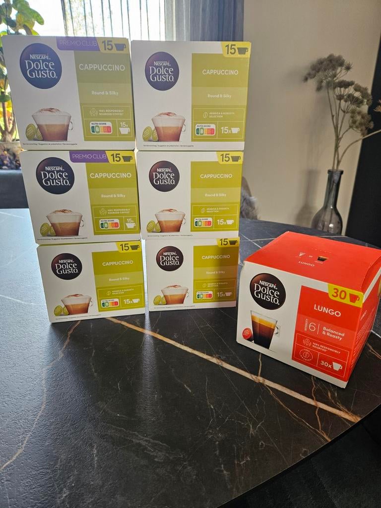 Nescafé Dolce Gusto Cappuccino & Lungo XL Verpakking, Ophalen of Verzenden
