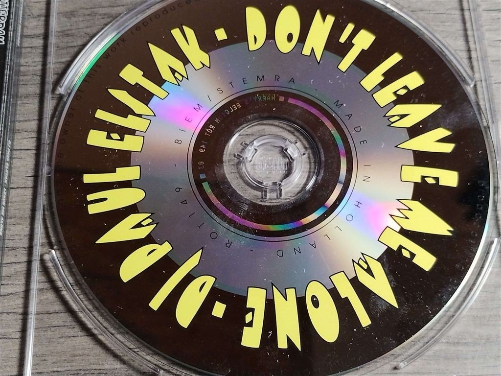 DJ Paul Elstak ‎– Don\'t Leave Me Alone, Ophalen of Verzenden, Zo goed als nieuw, Pop