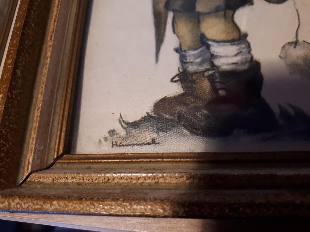 hummel schilderijtjes, Ophalen