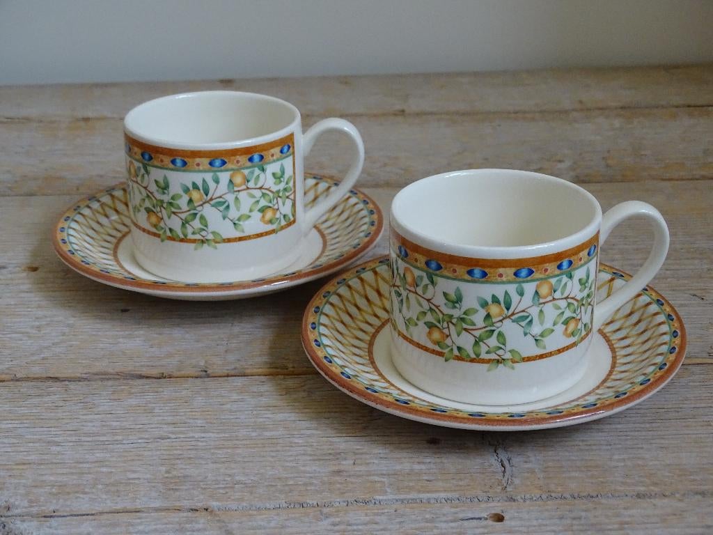 Servies, Johnson Bros, LEMON TREE, gaaf, Antiek en Kunst, Antiek | Servies los, Ophalen of Verzenden