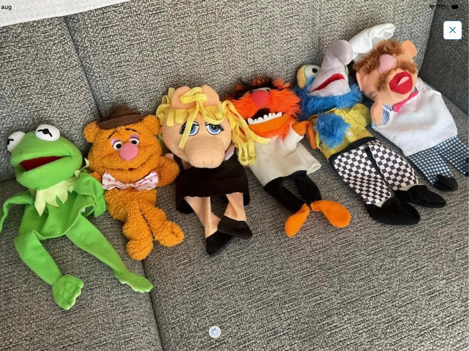 AH muppets, Ophalen of Verzenden, Zo goed als nieuw, Overige typen
