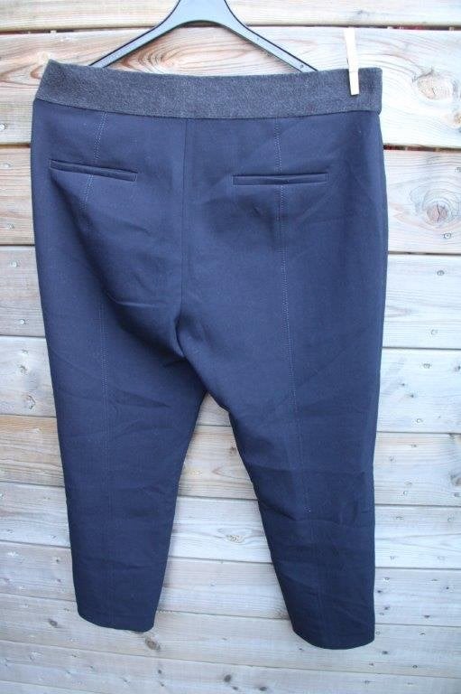 Broek donkerblauw Peserico mt 48IT (EU42) Vaste prijs, Peserico, Blauw, Maat 42/44 (L), Ophalen of Verzenden