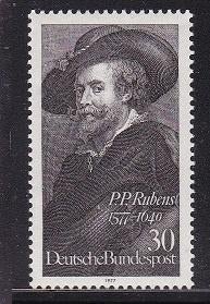 195 - West Duitsland michel 936 postfris , Peter Paul Rubens, Postzegels en Munten, Verzenden, BRD, Postfris