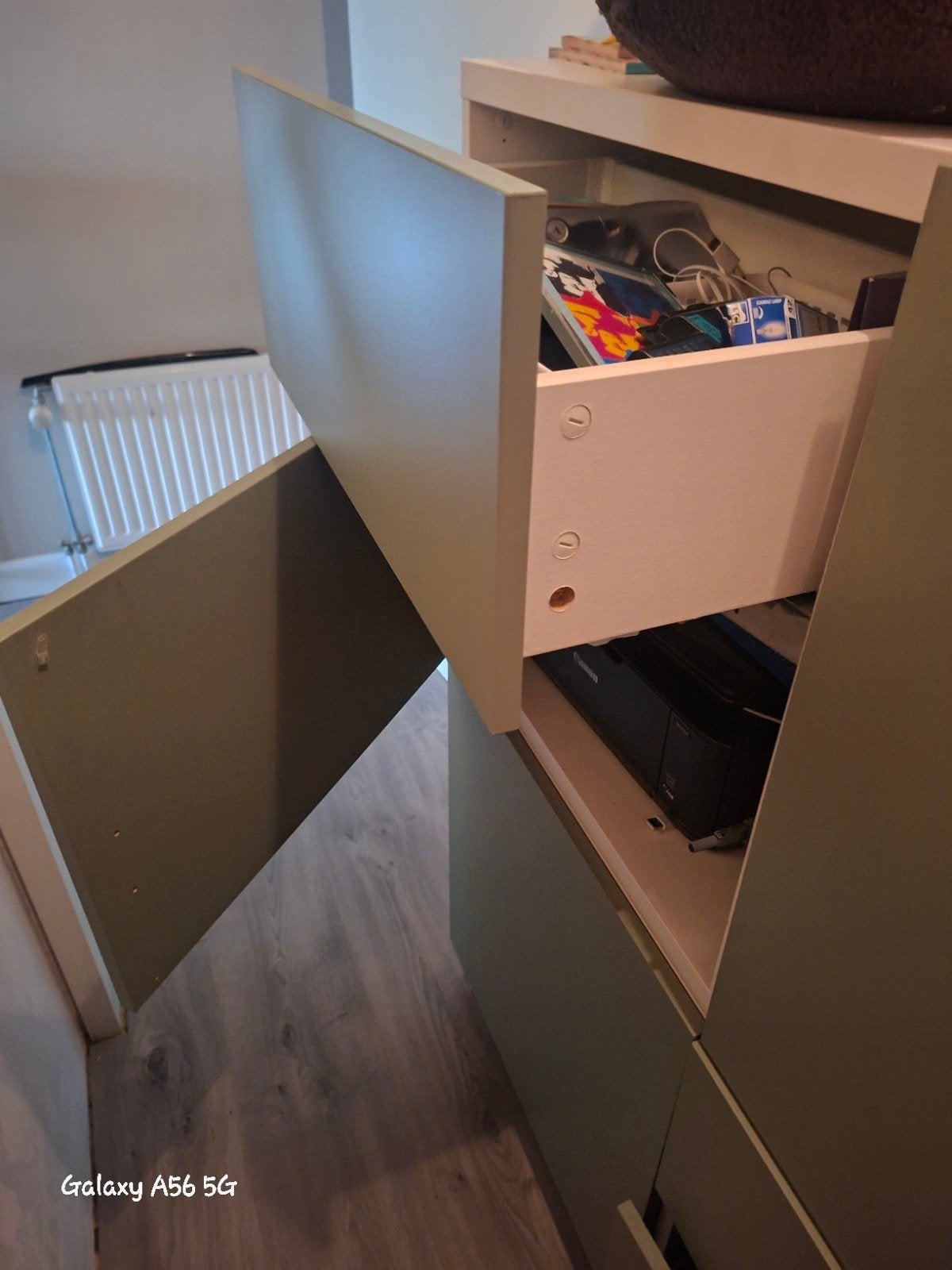 kast  met lades en deuren van Ikea  Besta serie, Ophalen, Gebruikt, 100 tot 150 cm, 100 tot 150 cm