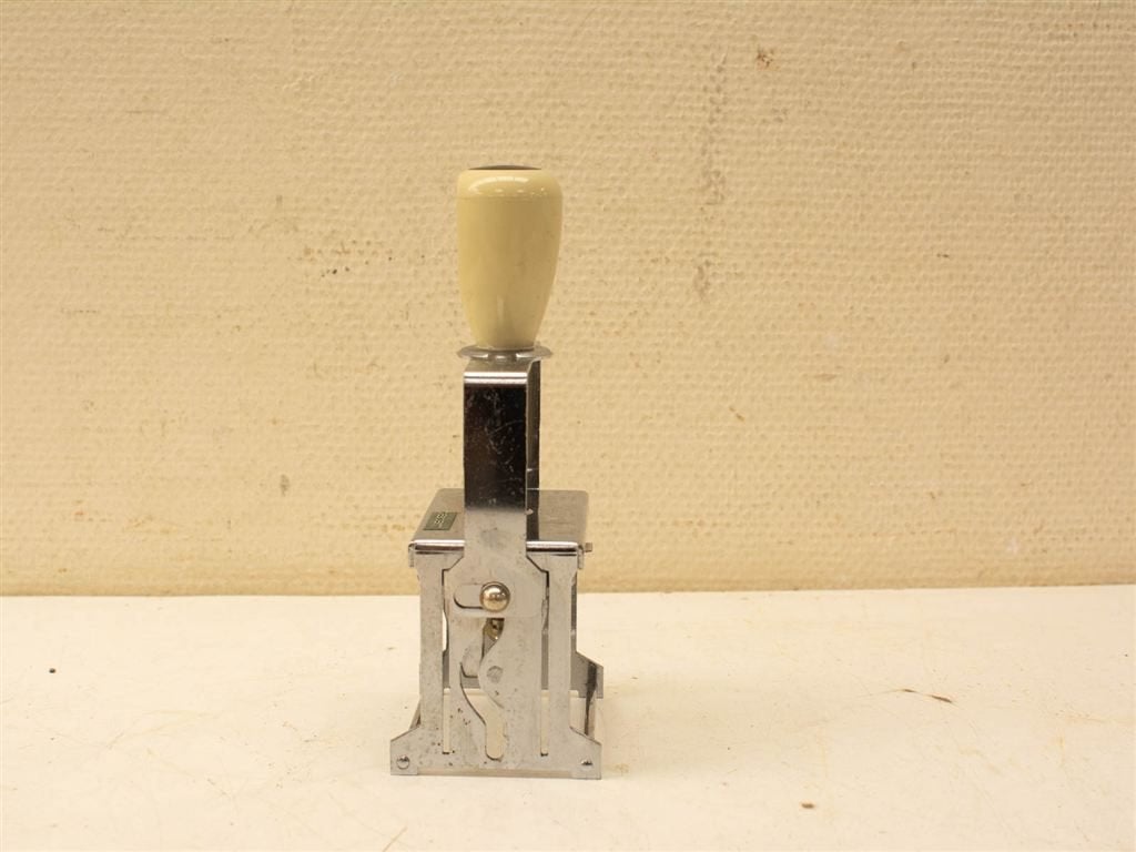 Justrite stempelautomaat 36735, Ophalen of Verzenden, Gebruikt
