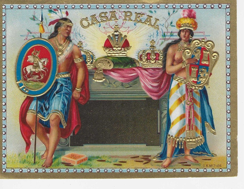 etiket V -2199   sigarenbanden, Ophalen of Verzenden, Zo goed als nieuw, Sigarenbandjes