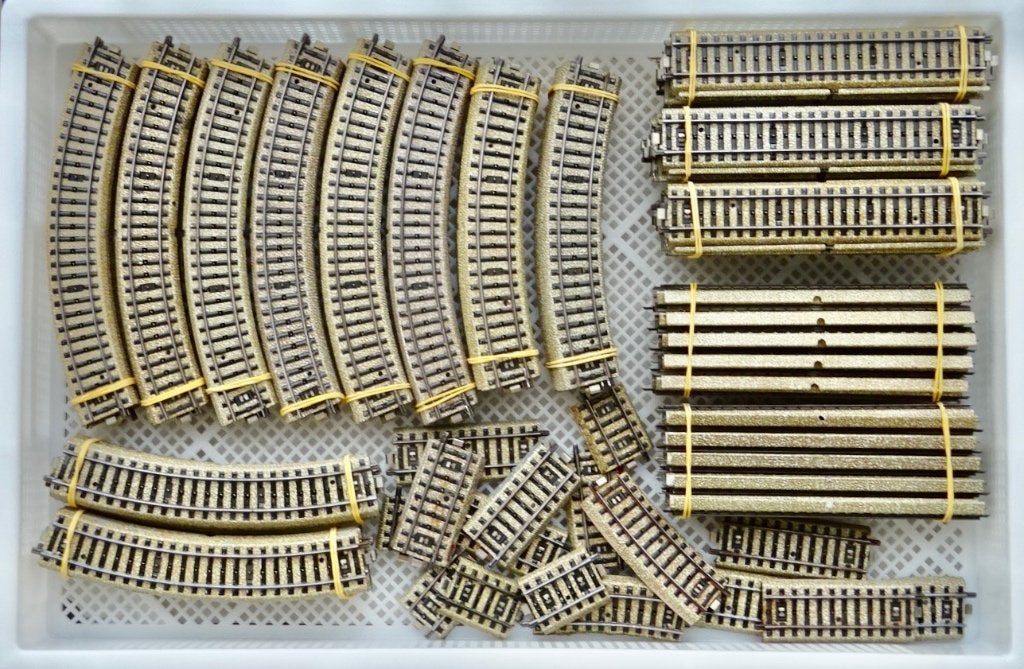 Marklin rails en wissels - ruim 120 delen, Hobby en Vrije tijd, Modeltreinen | H0, Wisselstroom, Gebruikt, Rails, Ophalen of Verzenden