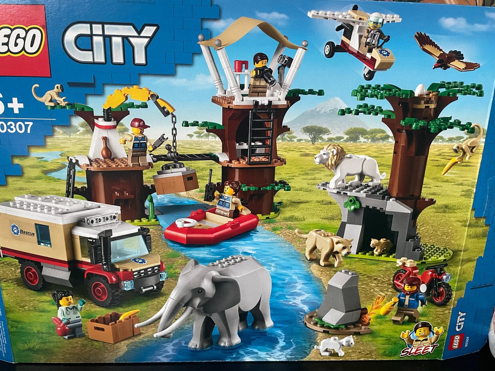 LEGO City 60307 Wilde Dieren Reddingsoperatie, City, Lego, Ophalen of Verzenden, Zo goed als nieuw