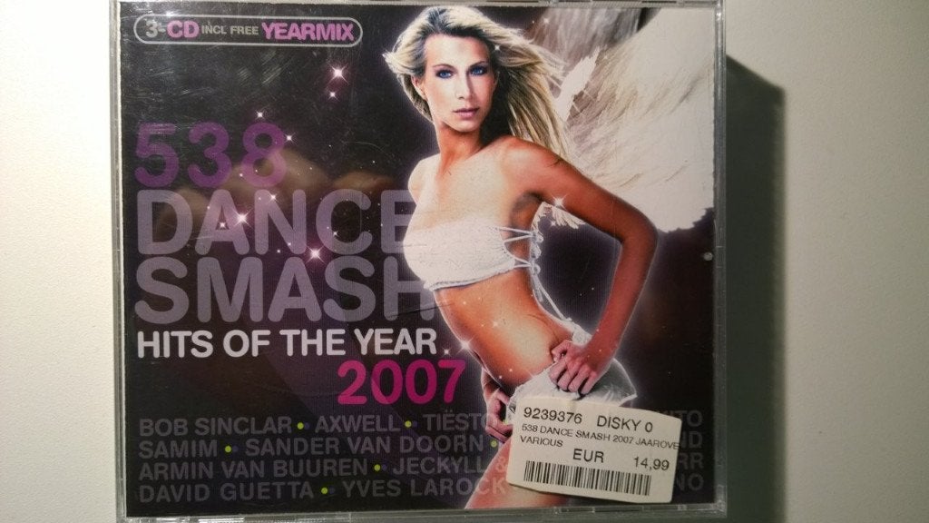538 Dance Smash Hits Of The Year 2007, Cd's en Dvd's, Cd's | Verzamelalbums, Ophalen of Verzenden, Zo goed als nieuw