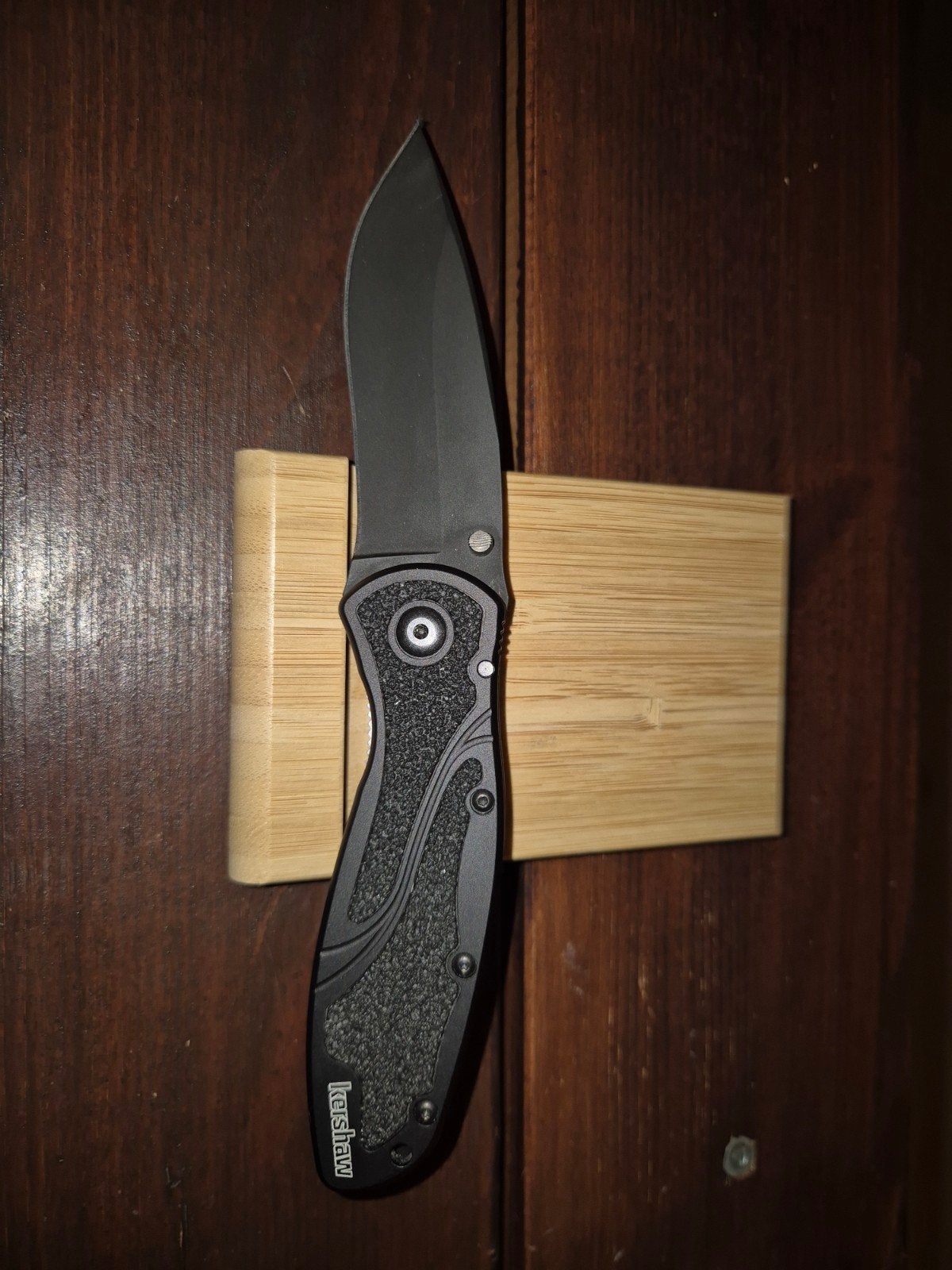 Kershaw Blur Zakmes - Zwart, Zo goed als nieuw, Verzamelen, Ophalen of Verzenden, Zo goed als nieuw