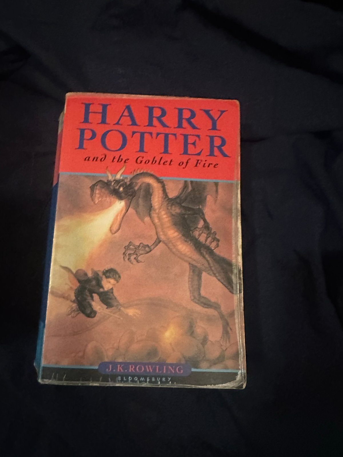Harry Potter en de Vuurbeker - Engelse versie, Ophalen of Verzenden, Gelezen, Wereld overig