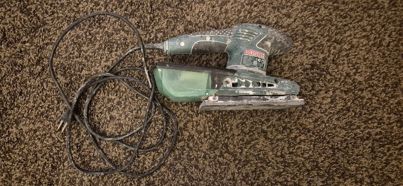 Bosch PSS 200 A Vlakschuurmachine, Ophalen, Gebruikt, Minder dan 600 watt, Vlakschuurmachine
