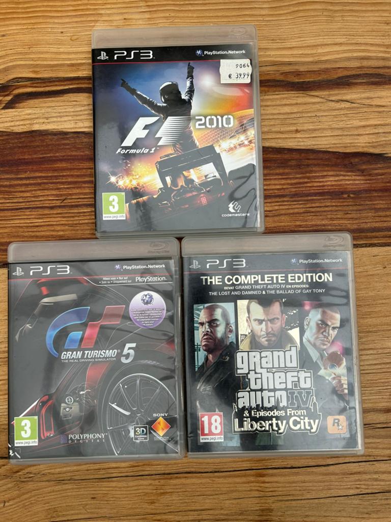 Verschillende games voor PS3, 1 speler, Ophalen, Gebruikt, Vanaf 3 jaar